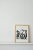 Image of vu de l'extérieur print