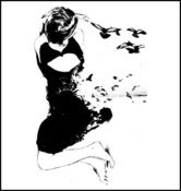 Image of Bird Dress T-Shirt
