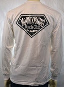 Image of Shield Long Sleeve Tee in WHITE
