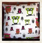 Image of Bright Owls (Comfy Kids' Cushion Cover)