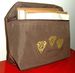 Image of PPU SACK / 7INCH RECORD BAG / BROWN