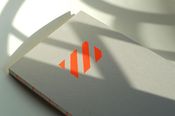 Image of Grand cahier neon orange *En solde / -20%*