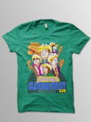 Image of The Cleverlyfest Kelly Green T Shirt