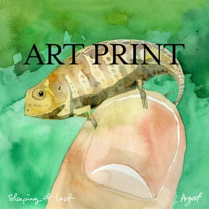 Image of "August" Yearbook Art Print