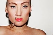 Image of Ear to Nose chain (Pearl) 