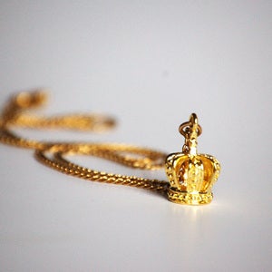 Golden Crown Necklace
