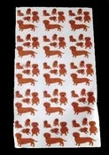 Image of Fuzzy Dachshund Stickers!