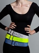 Image of CINCH BELTS Citron, White Flash, Blue Max