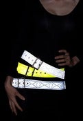 Image of CINCH BELTS Citron, White Flash, Blue Max