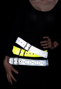 Image of CINCH BELTS Citron, White Flash, Blue Max