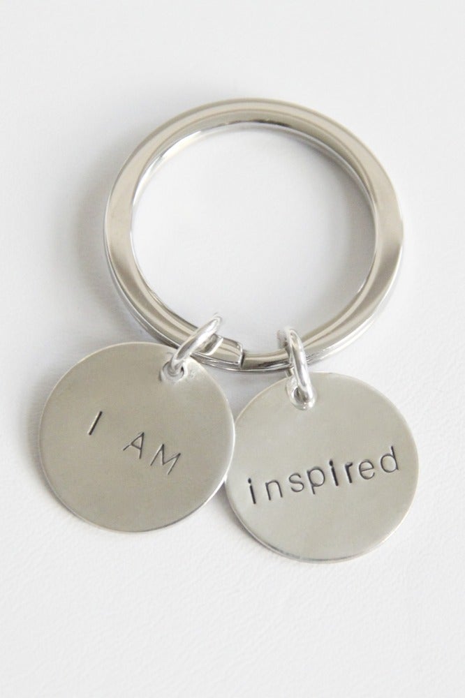 Image of I AM INSPIRED KEY CHAIN