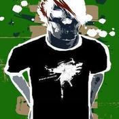 Image of PEP-ROCK CLOTHING "Art & Arrows" T-Shirt (Black)
