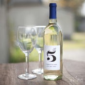 Image of Table Number Wine Labels