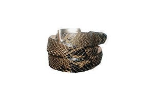 Image of The Limited Snake Skin Leather Belt