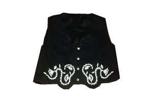 Image of Archival Cropped Wool Vest