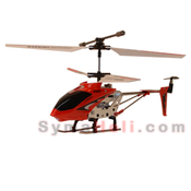 Image of Syma® S107 RTF 3CH RC Helicopter with Gyro & Metal Frame (Red)