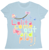 Image of "Lolita, Lolita" (Lt) Tee