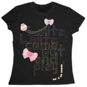 Image of "Lolita, Lolita" (Dk) Tee