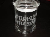 Image of Purple Hash Stash Jar