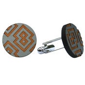 Image of Grey islamic cufflinks