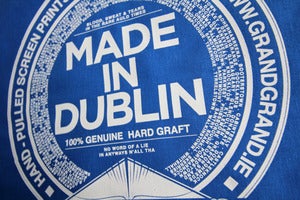 Image of MADE IN DUBLIN cotton tote bag