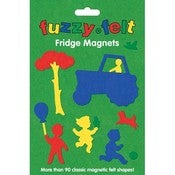 Image of FUZZY FELT FRIDGE MAGNETS