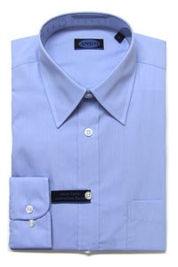 Image of AN705 ANGO PLAIN BLUE SHIRT