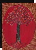 Image of Set of 10 GREETING CARDS w/ Envelopes - Red Dragon