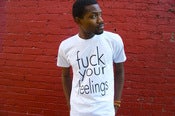 Image of The Raw Series: "Fuck Your Feelings" Crewneck Tee