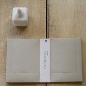 Image of letter press envelope