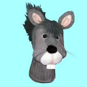 Image of Peanut™ Squirel Sockett® Handmade, Designer Sock Puppet