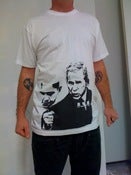 Image of bush obama mask shirt