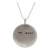 Image of Silver Moon Necklace
