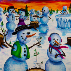 Image of Snowmen Poster