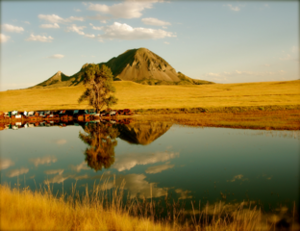 Image of Sturgis Pond on Canvas