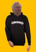 Image of Orchard Hooded Sweatshirt - Text Logo - Black