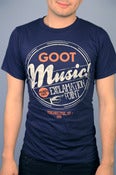 Image of "Goot Music!" tee (Navy Blue)