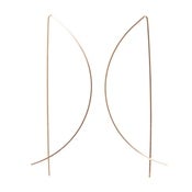 Image of half moon earrings