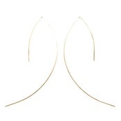 Image of wire arc earrings
