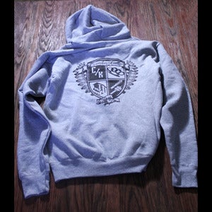 Image of Ck Crest- Grey Hoodie