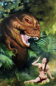 Image of Leia and Jabbasaurus Rex