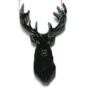 Image of My Deer - available in black or gold perspex