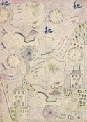 Image of Illustrated gift wrap paper