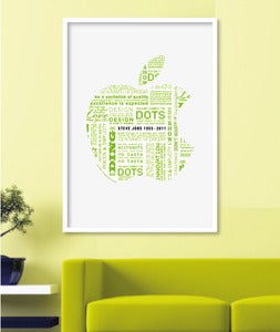 Image of Tribute to Steve Jobs - <font color="red">for cancer charity</font>