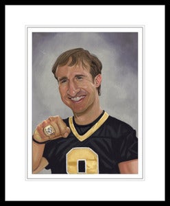 Image of Drew Brees Print