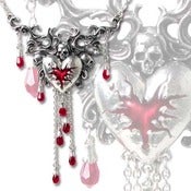 Image of Swarovski Crystal Adorned Necklace - Cruel Wounds