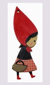 Image of Little red girl