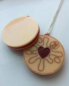Image of THE ORIGINAL GIANT ACRYLIC DODGER NECKLACE!