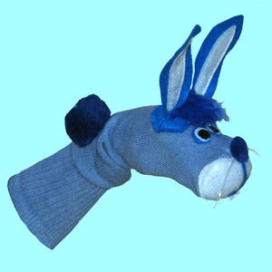 Image of Barley™ Designer Bunny Rabbit Sock Puppet