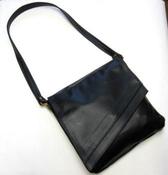 Image of Concealed Carry Handbag Purse Black Leather 